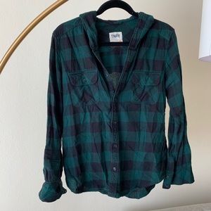 Aritzia TNA boyfriend flannel
